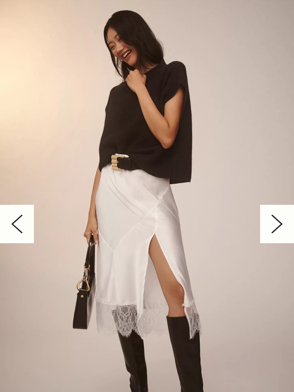 Anthropologie 100% Cashmere Enza Poncho Vest. Black.